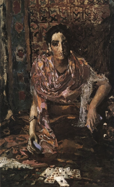 La adivina.
