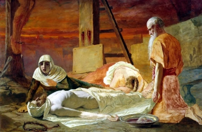 La bajada de la cruz