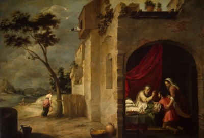 La bendición de Isaac a Jacob