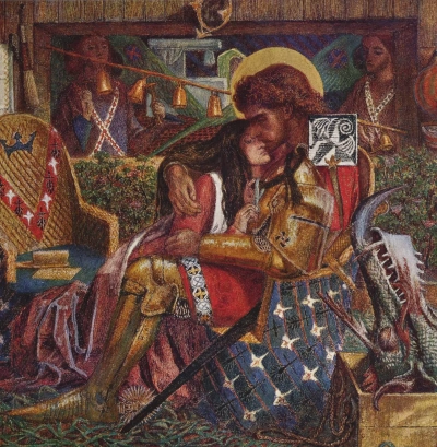 La boda de San Jorge y la Princesa Sabra