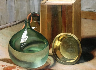 La botella y la copa