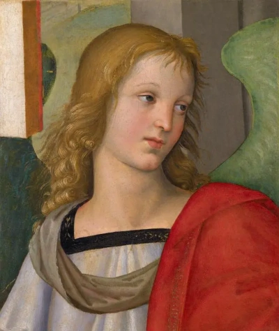 La cabeza del ángel.