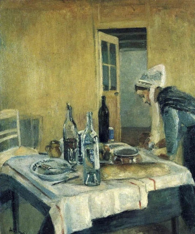 La criada.