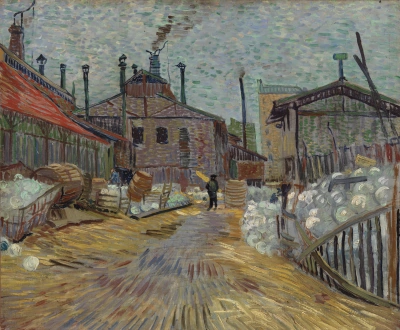 La fábrica de Asnières.