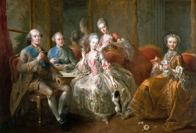 La familia del duque de Pentevr
