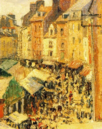 La feria de Dieppe. Mañana soleada