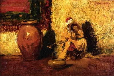 La figura sentada