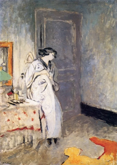 La habitación azul. El kimono