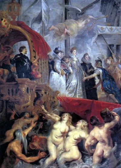 La llegada de María de Médici a Marsella