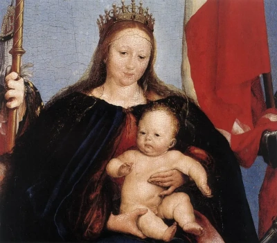La madonna de solothurn Fragmento