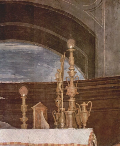La misa de Bolsena. Fragmento.
