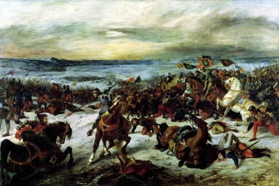 La muerte de Carlos el Audaz en la batalla de Nancy el 5 de enero de 1477.