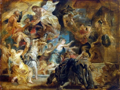La muerte de Enrique IV y el anuncio de la Regencia.