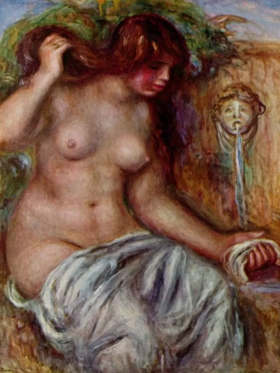 La mujer en la fuente
