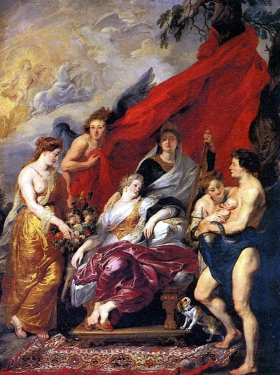 La nacimiento de Luis XIII