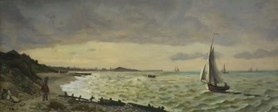 La playa de Sainte-Adresse