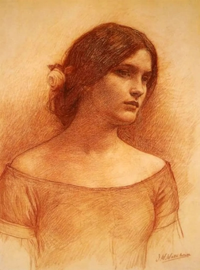 Lady Claire. Etude