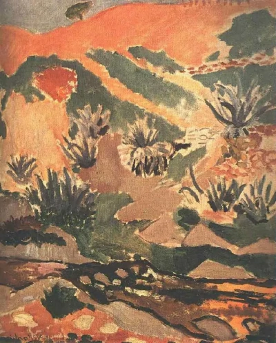 Landscape with brook