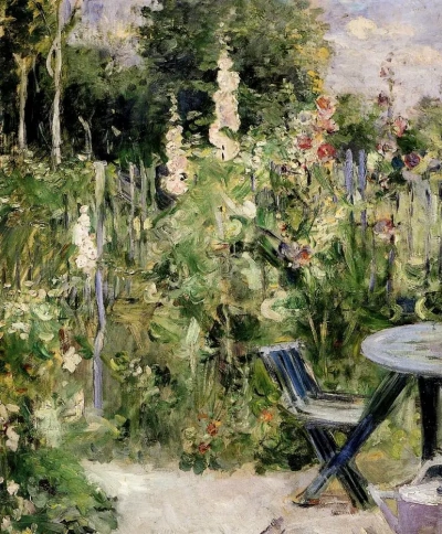 Las rosas en el jardín