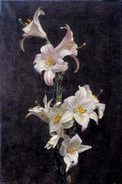 Lirios blancos
