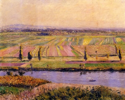 Llanuras de Gennevillier desde las laderas de Argenteuil