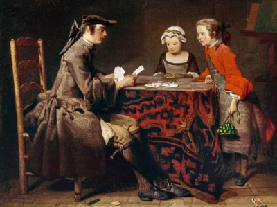 Los jugadores de cartas
