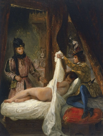 Luis de Orleans y su amante