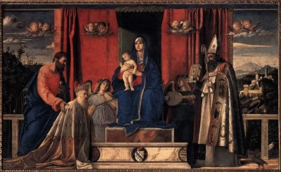 Madonna con el niño y el dux barbarigo