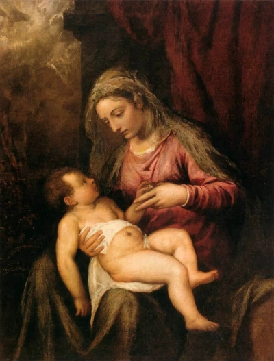 Madonna y el niño