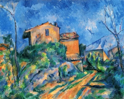 Maison Maria con vista al Château Noir.