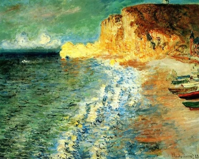 'Mañana en Étretat'