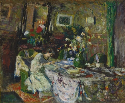 Marcel aron en el comedor