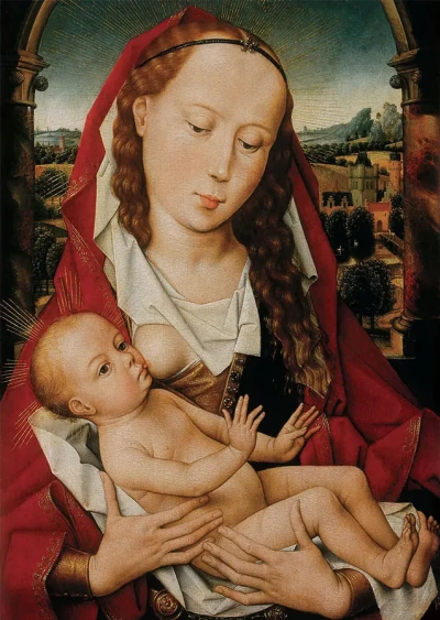 María con el niño