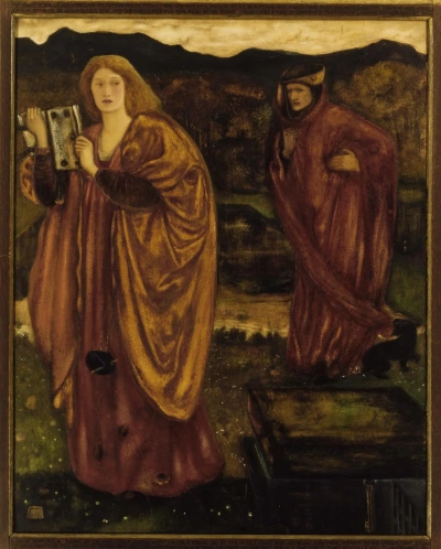 Merlín y Nimue