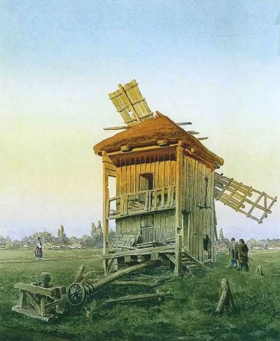 Molino de viento.