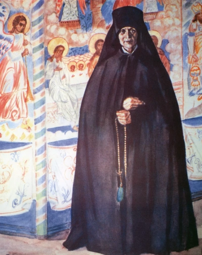 Monja De la serie "Rusia. Tipos rusos"
