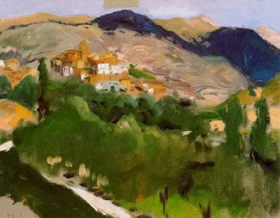 Montañas cerca de Jaca