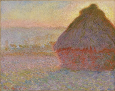 Montón de trigo (Atardecer)