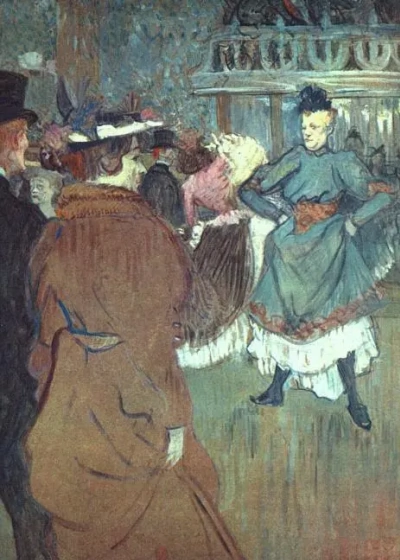 Moulin Rouge. Waste quadrille