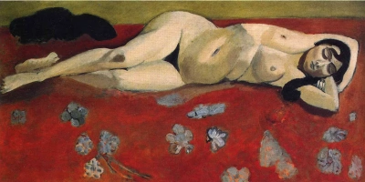 Mujer Desnuda Reclinada