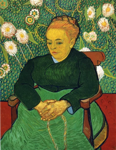 Mujer Meciendo la Cuna (Augustine Roulin)