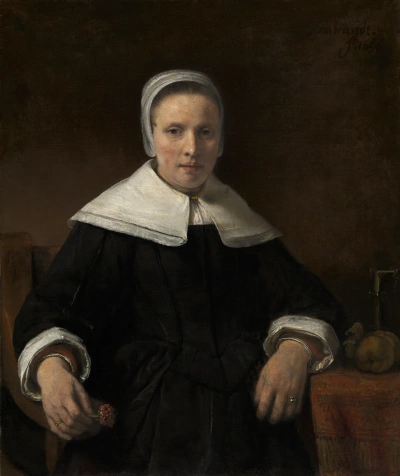 Mujer con clavos