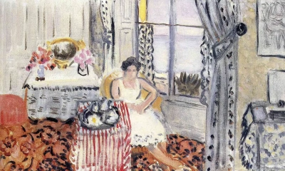 Mujer en la ventana