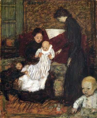 Mujeres con niños.