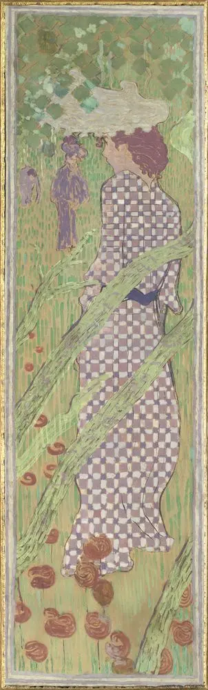 Mujeres en el jardín