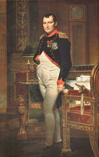 Napoleón Bonaparte en el despacho de las Tullerías. Opción 2