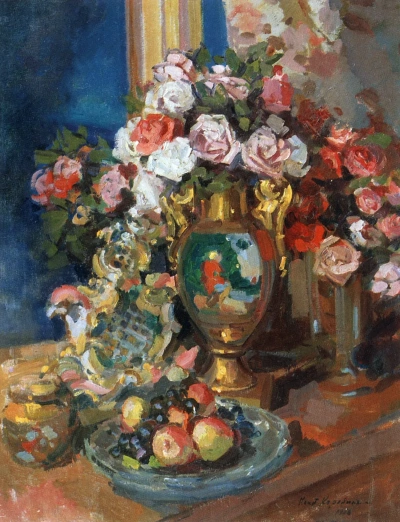 Naturaleza muerta. Rosas