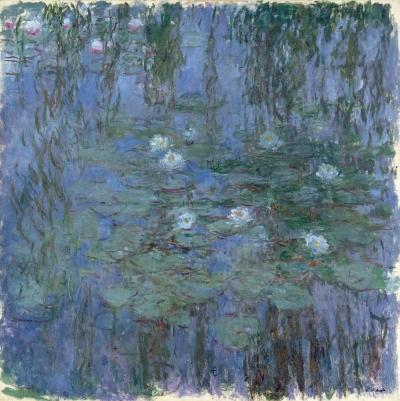 "Nenúfares azules"