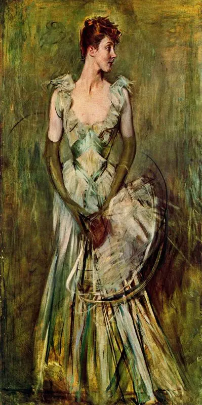Niña con abanico. Retrato de la condesa de Leous.
