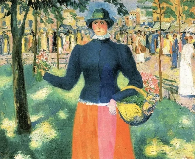 Niña de las flores
